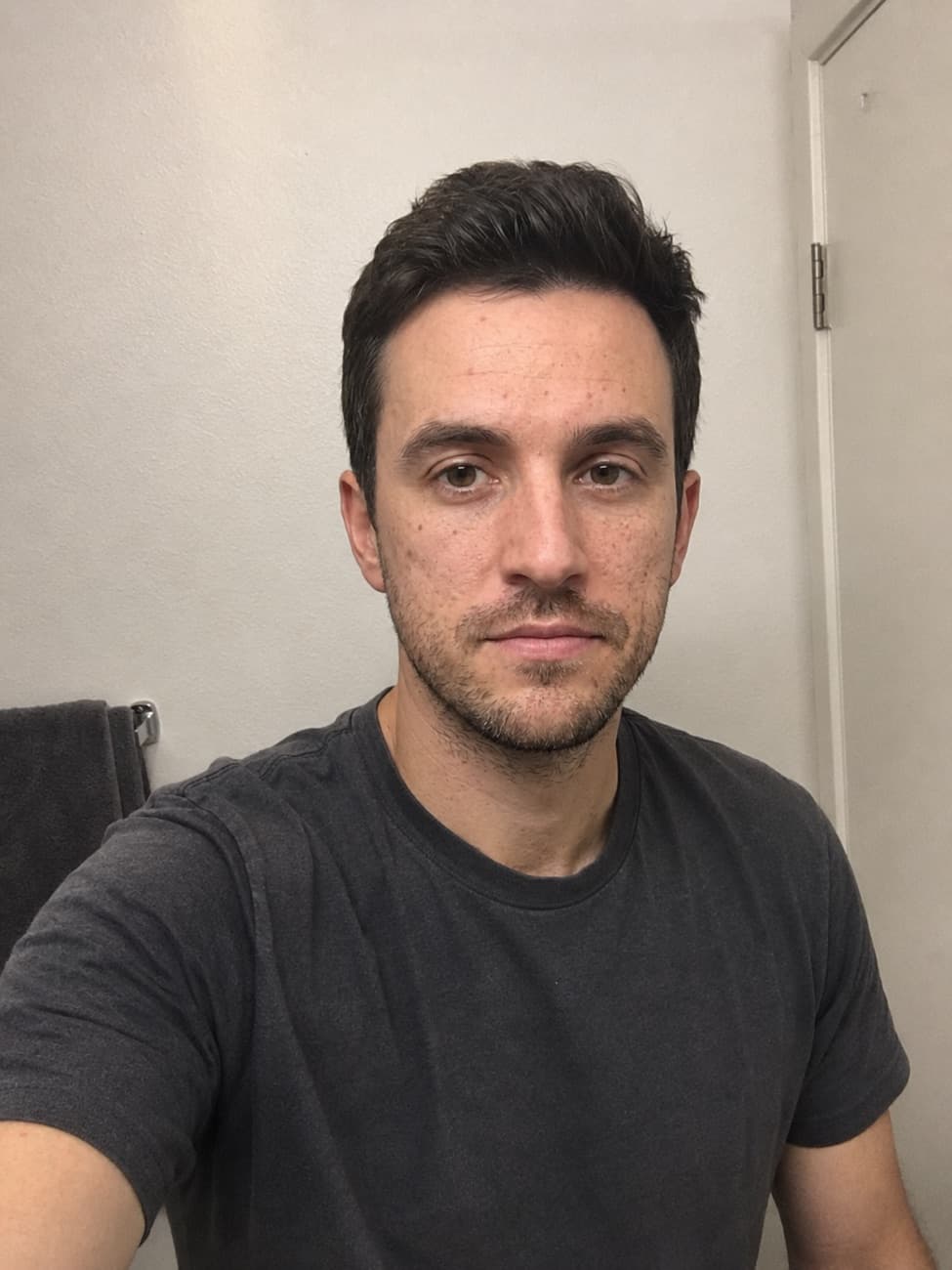 An ordinary uploaded selfie