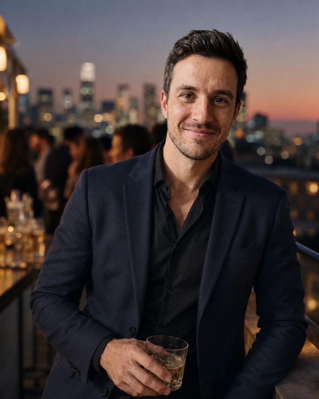 Evening out dating photo