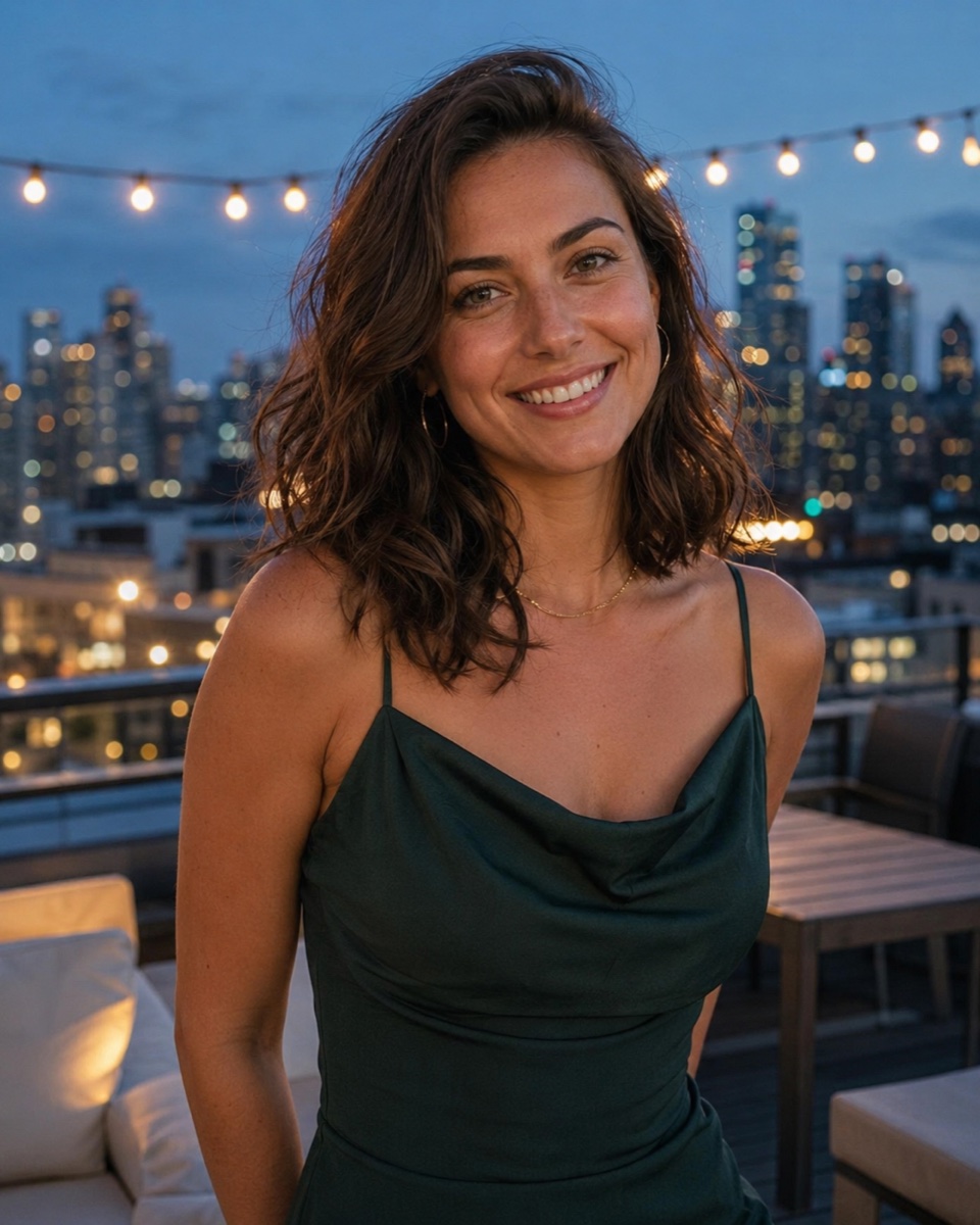 Rooftop dating photo