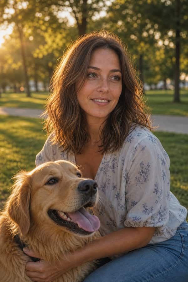 Dog Park dating photo example
