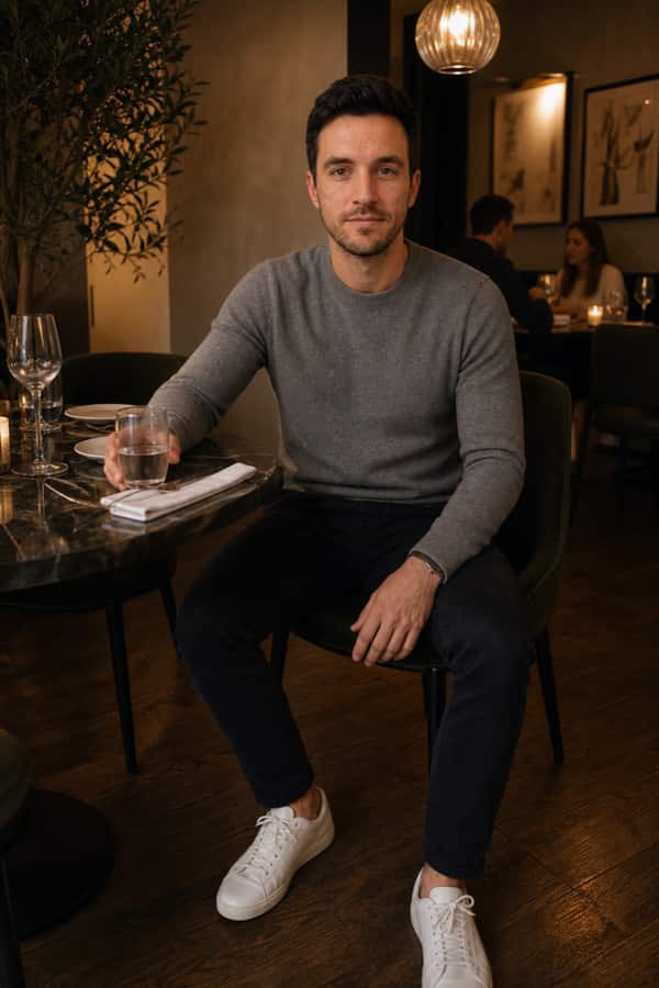 Upscale Restaurant dating photo example