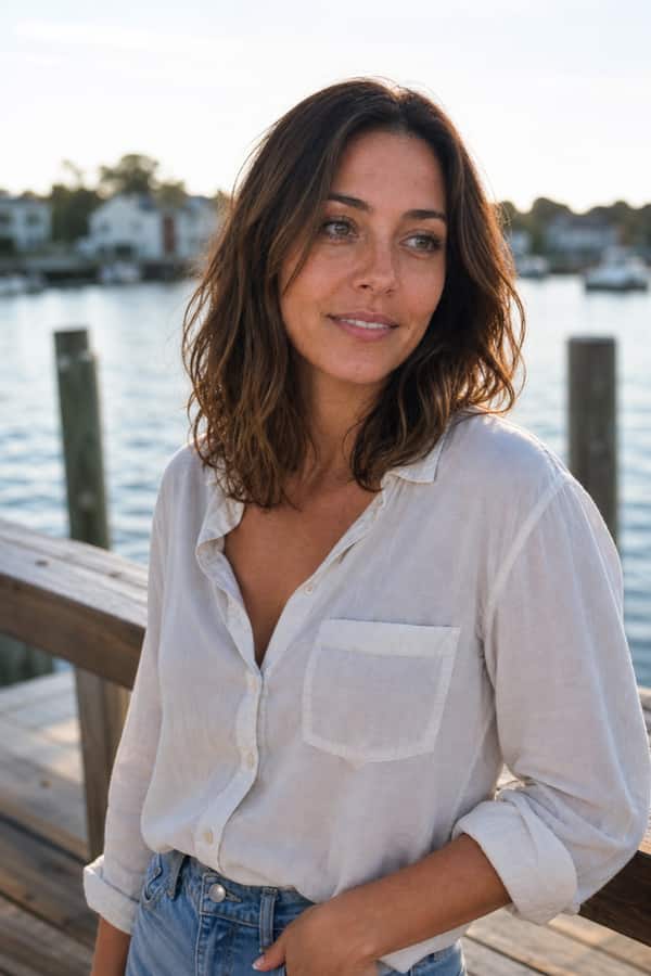 Waterfront Dock dating photo example