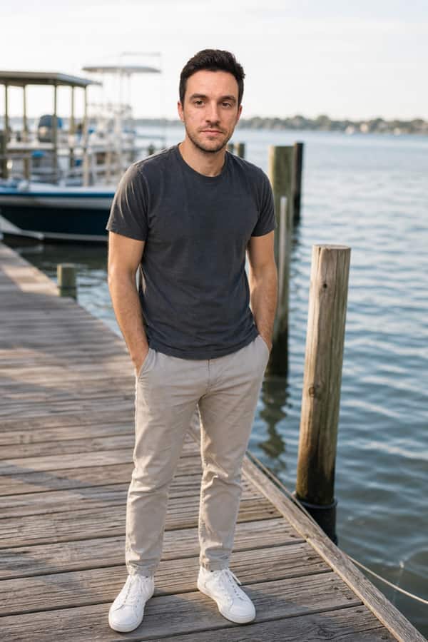 Waterfront Dock dating photo example